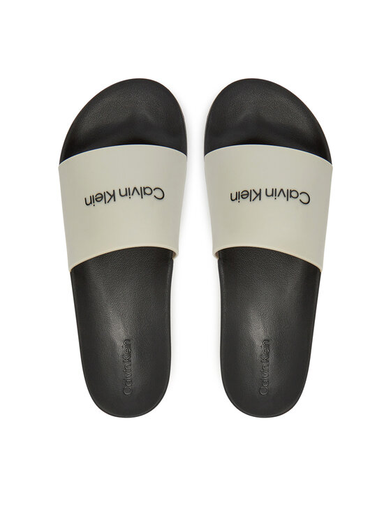 Calvin Klein Chanclas Calvin Klein Chunky Pool Slide Rub HM0HM01063 Blanco