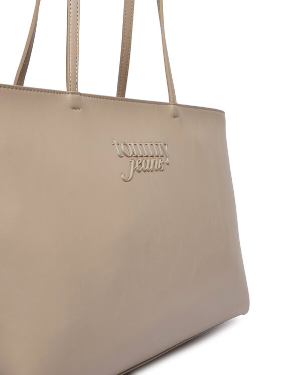 Tommy Jeans Soma Tommy Jeans Tjw Must Tote AW0AW18455 Bēšs