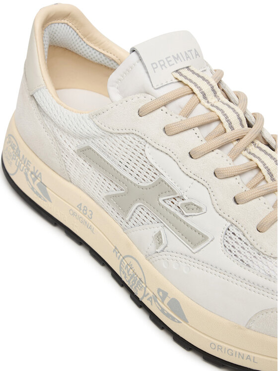 Premiata Sneakersy Premiata Nous Var 8106 Biela