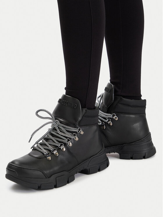 LOVE MOSCHINO Trappers LOVE MOSCHINO JA15494G0LIA0000 Negru