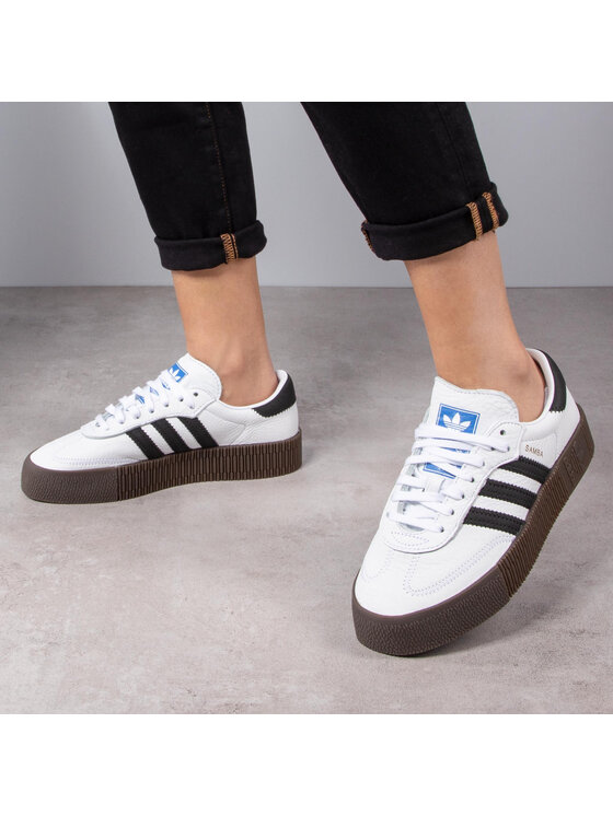 adidas Sneakers adidas Sambarose W AQ1134 Alb