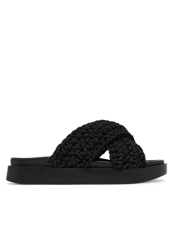 Inuikii Шльопанці Inuikii Woven 1004.003.0062 Чорний