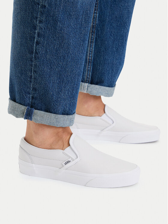 Vans Teniszcipő Vans Classic Slip-On VN000EACBPC1 Fehér