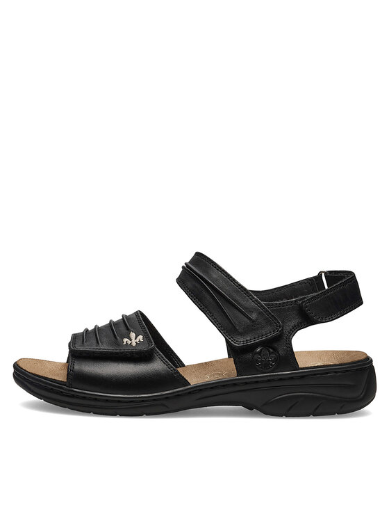 Rieker Sandali Rieker 64560-01 Nero