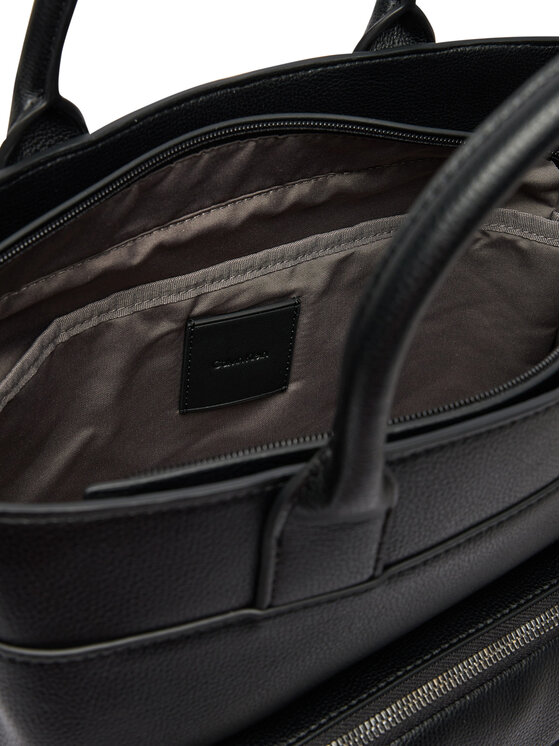 Calvin Klein Táska Calvin Klein Raised Tote LV04D3494G Fekete