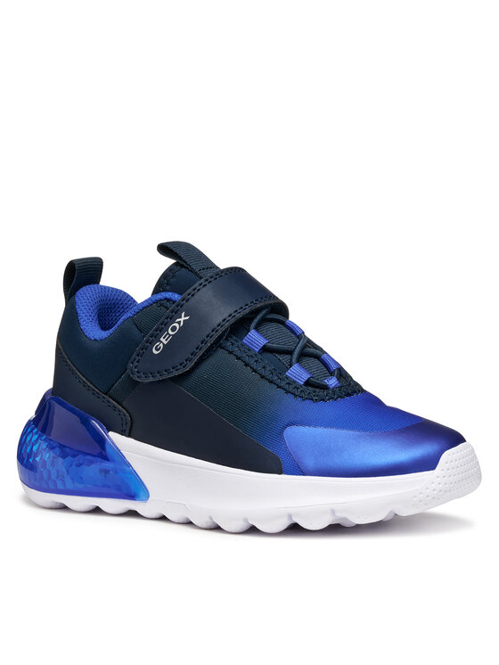 Geox Sneakersy Geox J Activart Illuminus J56LYA 02A9J C4226 S Granatowy