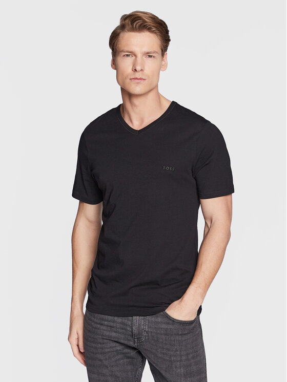 BOSS BOSS Set t-shirt majica﻿ Classic 50475285 Crna Regular Fit
