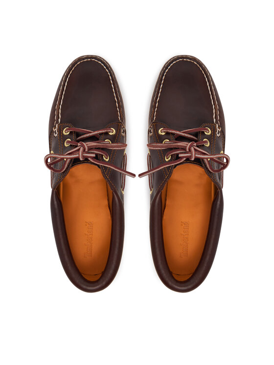 Timberland Мокасини Timberland Authentic Boat 3 Eye Classic TB0513042141 Коричневий