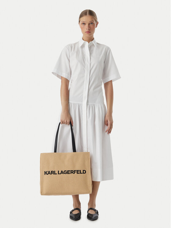 KARL LAGERFELD Torebka KARL LAGERFELD B3W46044 Beżowy