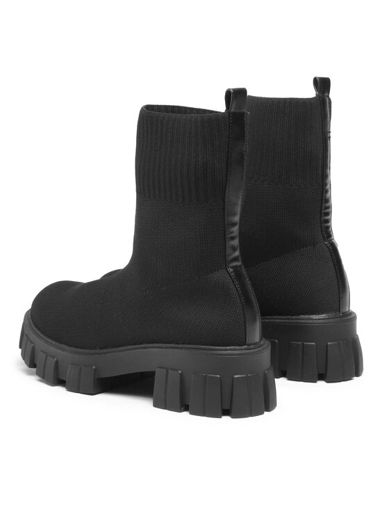 DeeZee Členková obuv DeeZee WS5553-11 Čierna
