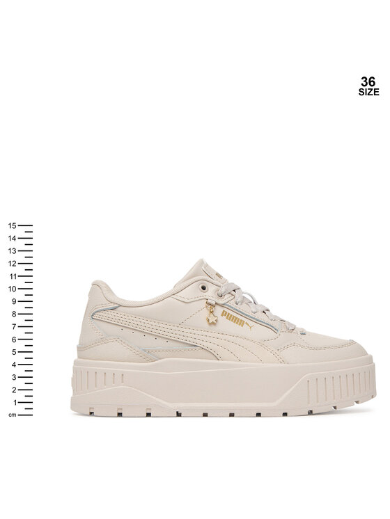 Puma Αθλητικά Puma Karmen Ii Idol Charm Jr 407731 Ανοιχτό μπεζ