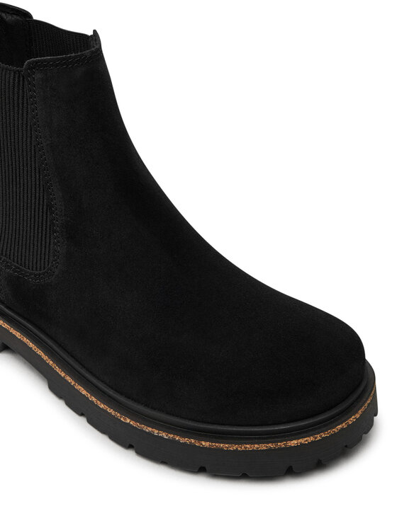 Birkenstock Kotníková obuv s elastickým prvkem Birkenstock Highwood Slip On Mid W Leve 1028211 Černá