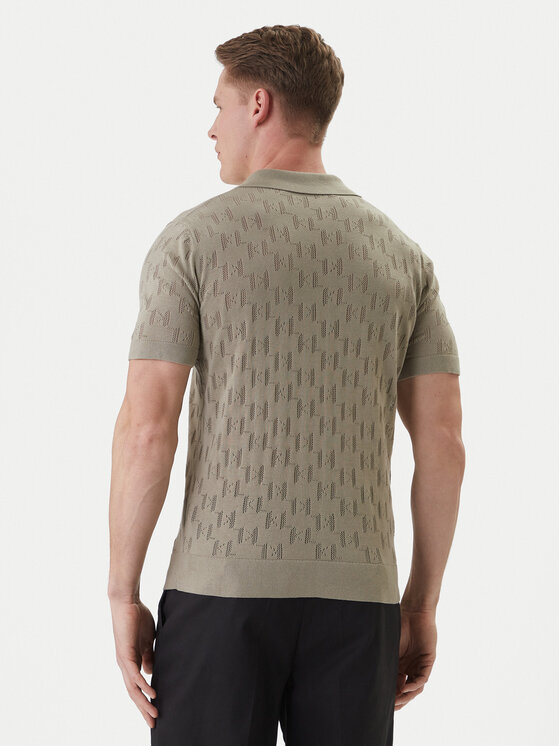 KARL LAGERFELD KARL LAGERFELD Polo 655005 562301 Caqui Slim Fit
