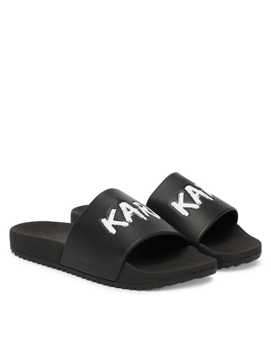 KARL LAGERFELD Papucs KARL LAGERFELD Z31178 S Fekete