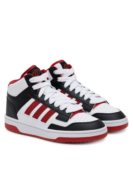 adidas Взуття для баскетболу adidas Rapid Court Mid JR3180 Білий