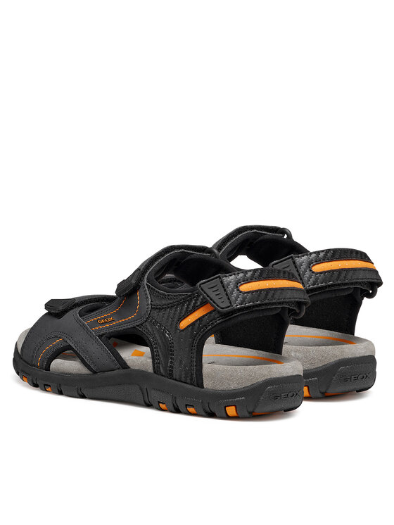 Geox Sandalias Geox U Sandal Strada U8224D 0EKBC C4367 Negro