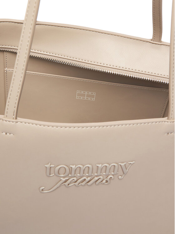 Tommy Jeans Soma Tommy Jeans Tjw Must Tote AW0AW18455 Bēšs