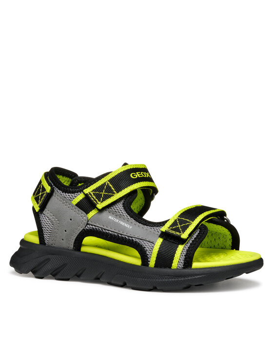 Geox Basutės Geox J Airadyum Bo J45F1B 014ME C0666 M Pilka