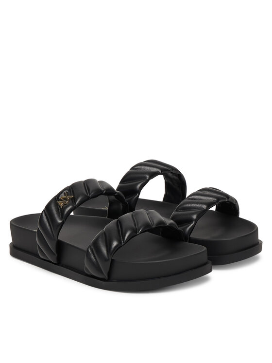 Armani Exchange Шльопанці Armani Exchange XW002574 AF22799 UC001 Чорний