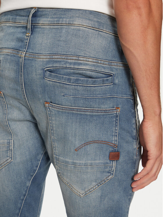 G-STAR G-Star Raw Jeans hlače D05385-8968-071 Modra Slim Fit