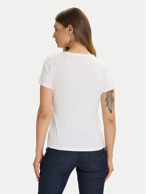 Morgan Morgan Camiseta 252-DMIO Blanco Slim Fit