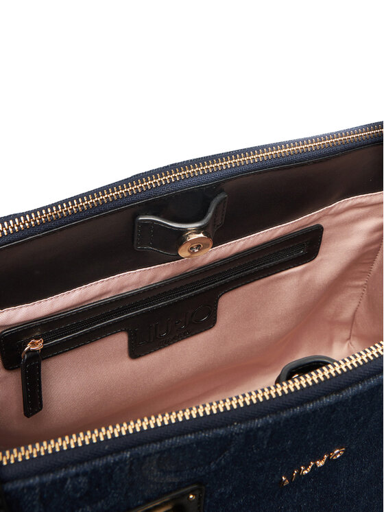 Liu Jo Kabelka Liu Jo Ecs M Satchel AF5008 D0001 Tmavomodrá