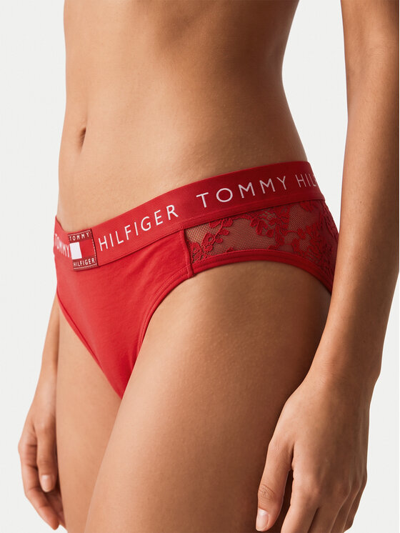 Tommy Hilfiger Tommy Hilfiger Braguitas clásicas UW0UW06681 Rojo
