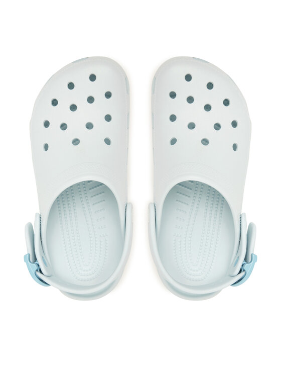Crocs Шльопанці Crocs Classic Enamel Buckle Clog 213347 Світло-синій