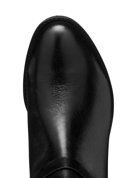 Geox Kozačky ve vojenském stylu Geox D Felicity D56G1B 00043 C9999 Černá