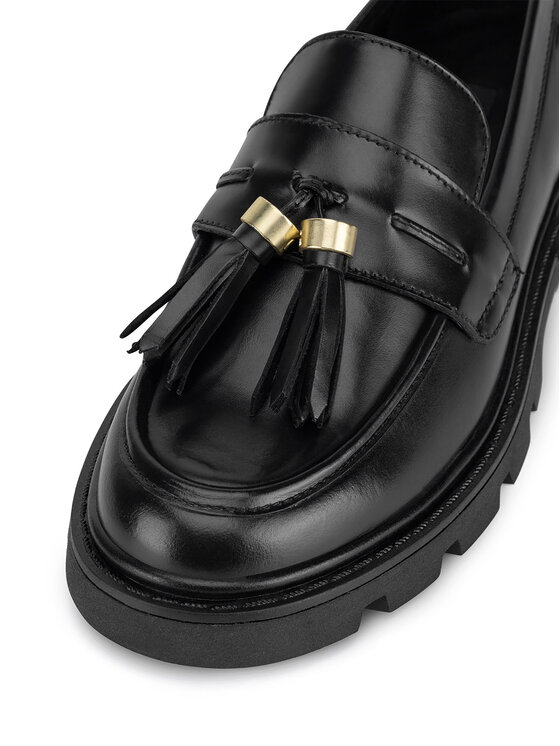 GINO ROSSI Loafersy GINO ROSSI SIMON-115856 Czarny