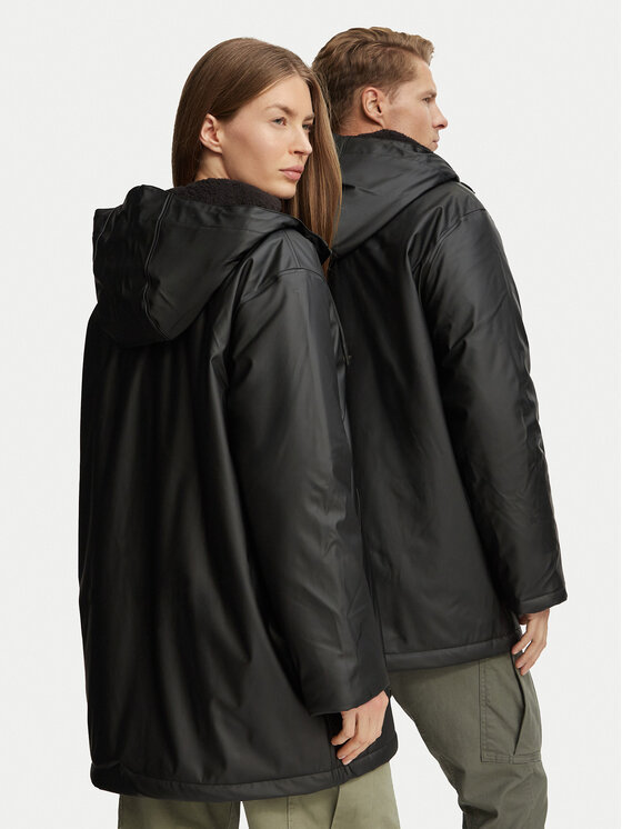Hunter Hunter Esőkabát HARU0003262 Fekete Regular Fit