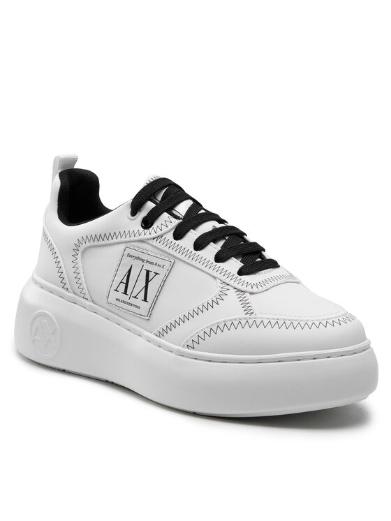 Sneakers Armani Exchange XDX077 XV411 00152 Alb | Epantofi.ro