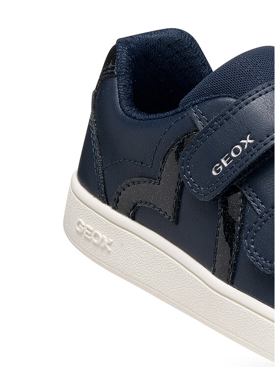 Geox Sneakersy Geox J Eclyper Girl J66LRG 0BCKC C4002 S Tmavomodrá