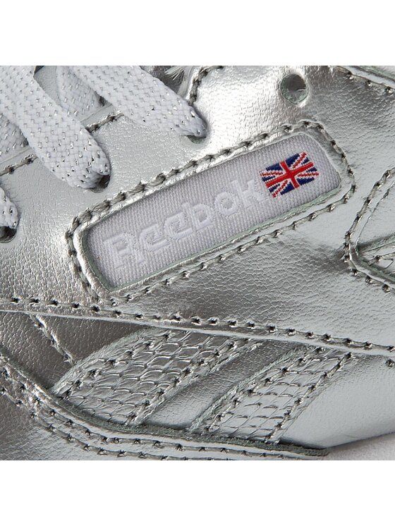 Reebok Sneakersy Reebok Classic Leather Metallic BS7459 Stříbrná