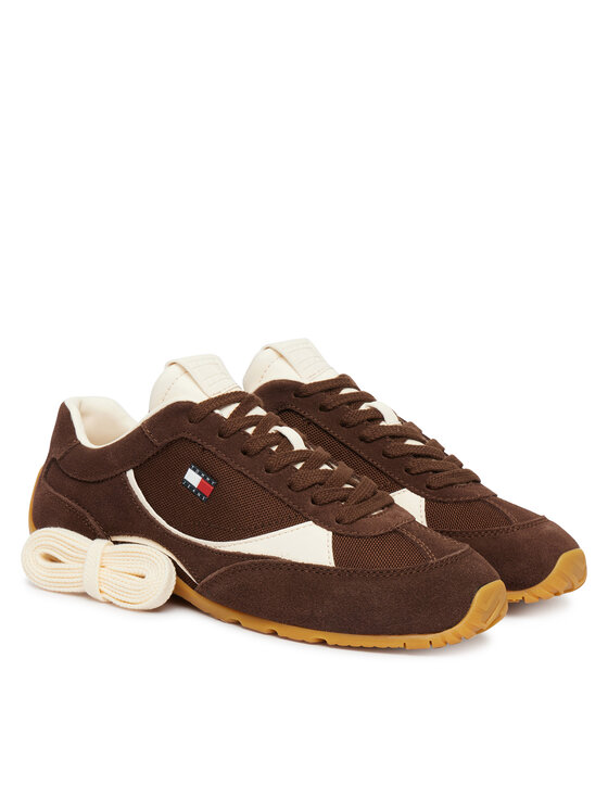 Tommy Jeans Laisvalaikio batai Tommy Jeans Archive '97 Lite Sued EN0EN02997 Ruda