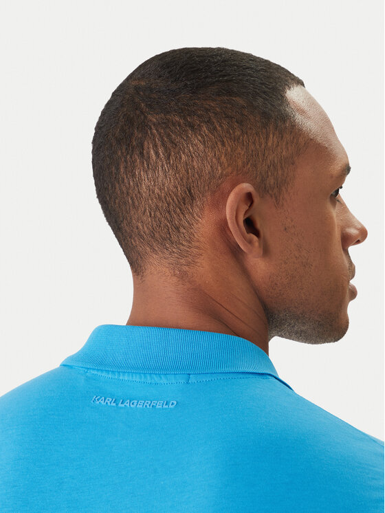 KARL LAGERFELD KARL LAGERFELD Polo 745710 562224 Azul Regular Fit