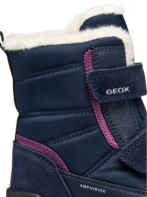 Geox Snehule Geox J Trekkyup Girl B Abx J46M7E 08V22 C4269 D Tmavomodrá