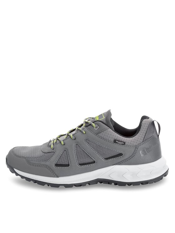 Jack Wolfskin Трекінгові черевики Jack Wolfskin Woodland 2 Texapore Low M 4051271 Сірий