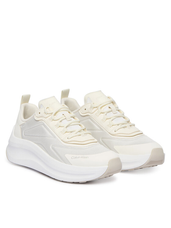 Calvin Klein Αθλητικά Calvin Klein Chunky Runner Laceup Hf Blst Ny HW0HW03111 Λευκό