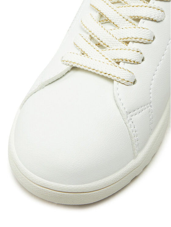 Tommy Hilfiger Laisvalaikio batai Tommy Hilfiger Low Cut Lace-Up Sneaker T3A9-33736-1355 M Balta