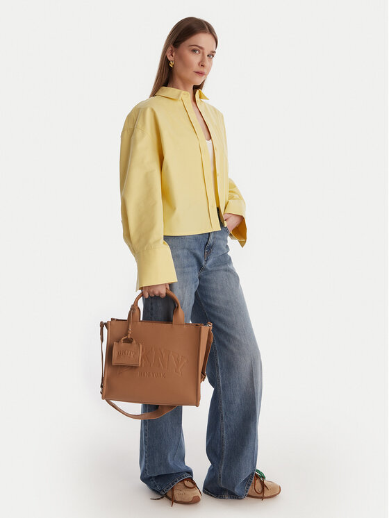 DKNY Torebka DKNY R53AAR57 Brązowy
