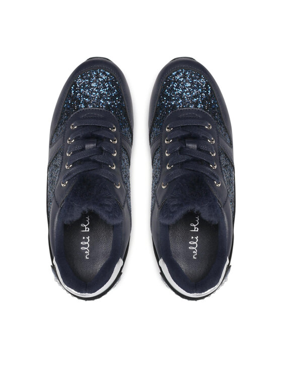 Nelli Blu Sneakersy Nelli Blu CS5172-01 Tmavomodrá