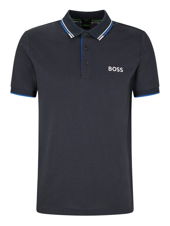 BOSS Boss Поло Paddy Pro 50469102 Cиній Regular Fit
