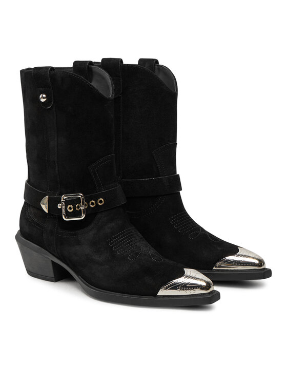 PINKO Ковбойські чоботи PINKO Tex 08 SD0197P002 Чорний
