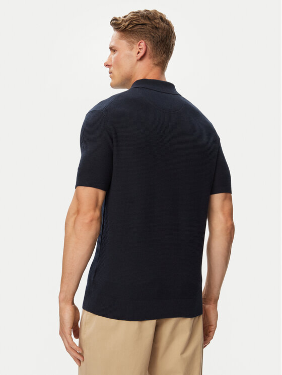 Beverly Hills Polo Club Beverly Hills Polo Club Polo P-SS26M-M7280NVY Azul marino Regular Fit
