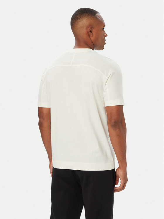 BOSS BOSS T-shirt BOSS x ASTON MARTIN C-Taut 180 50565042 Crema Regular Fit