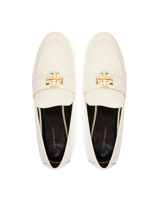 Tory Burch Loafersy Tory Burch Eleanor Loafer 158204 Écru