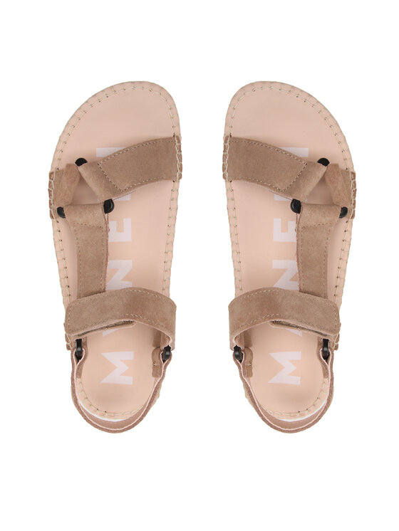 Manebi Еспадрильї Manebi Hiking Sandals W 1.9 JH Бежевий