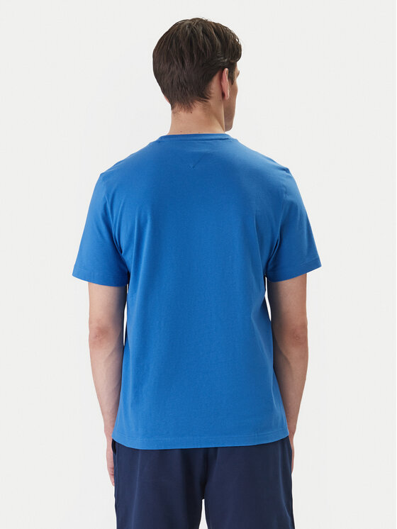 Tommy Hilfiger Tommy Hilfiger Camiseta Ess Seasonal MW0MW39995 Azul Regular Fit