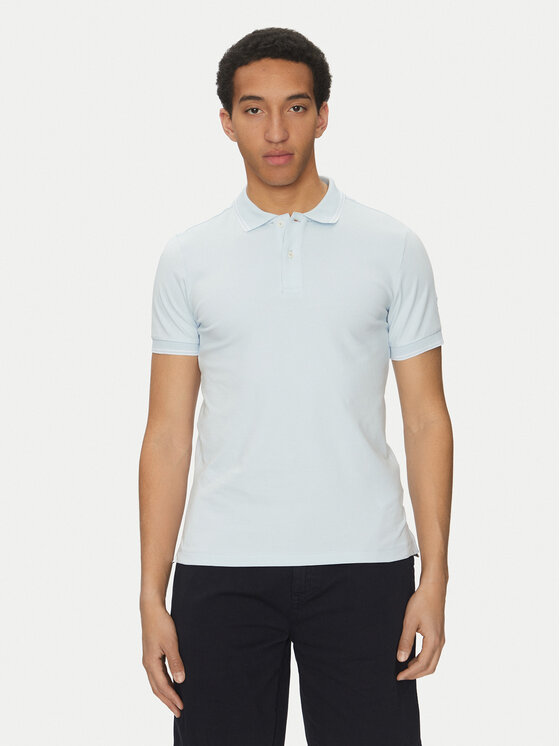 Geox Geox Polo M5510R T3236 F4508 Celeste Regular Fit
